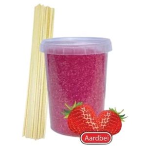Suikerspinsuiker aardbei Suikerspinsuiker aardbei